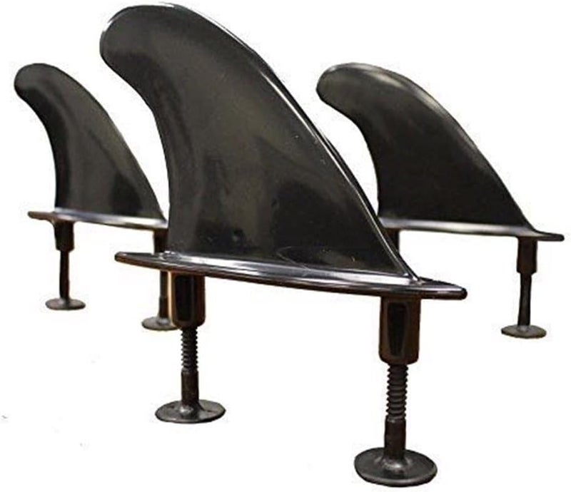 bohally Soft Top Surfboard Fin Set of 3 Surfing Fin - Image 1